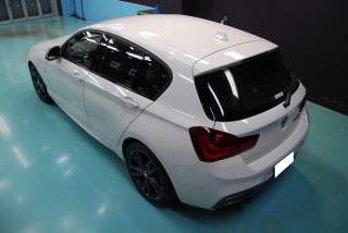 BMWM140iガラスコート画像